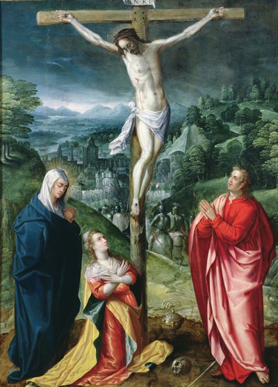 The Crucifixion by Flemish School